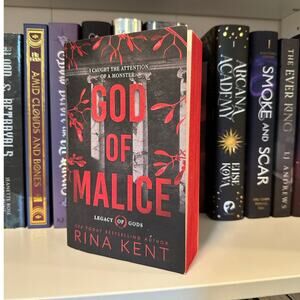 God Of Malice By Rina Kent Deluxe Edition W/ Signed Bookplate